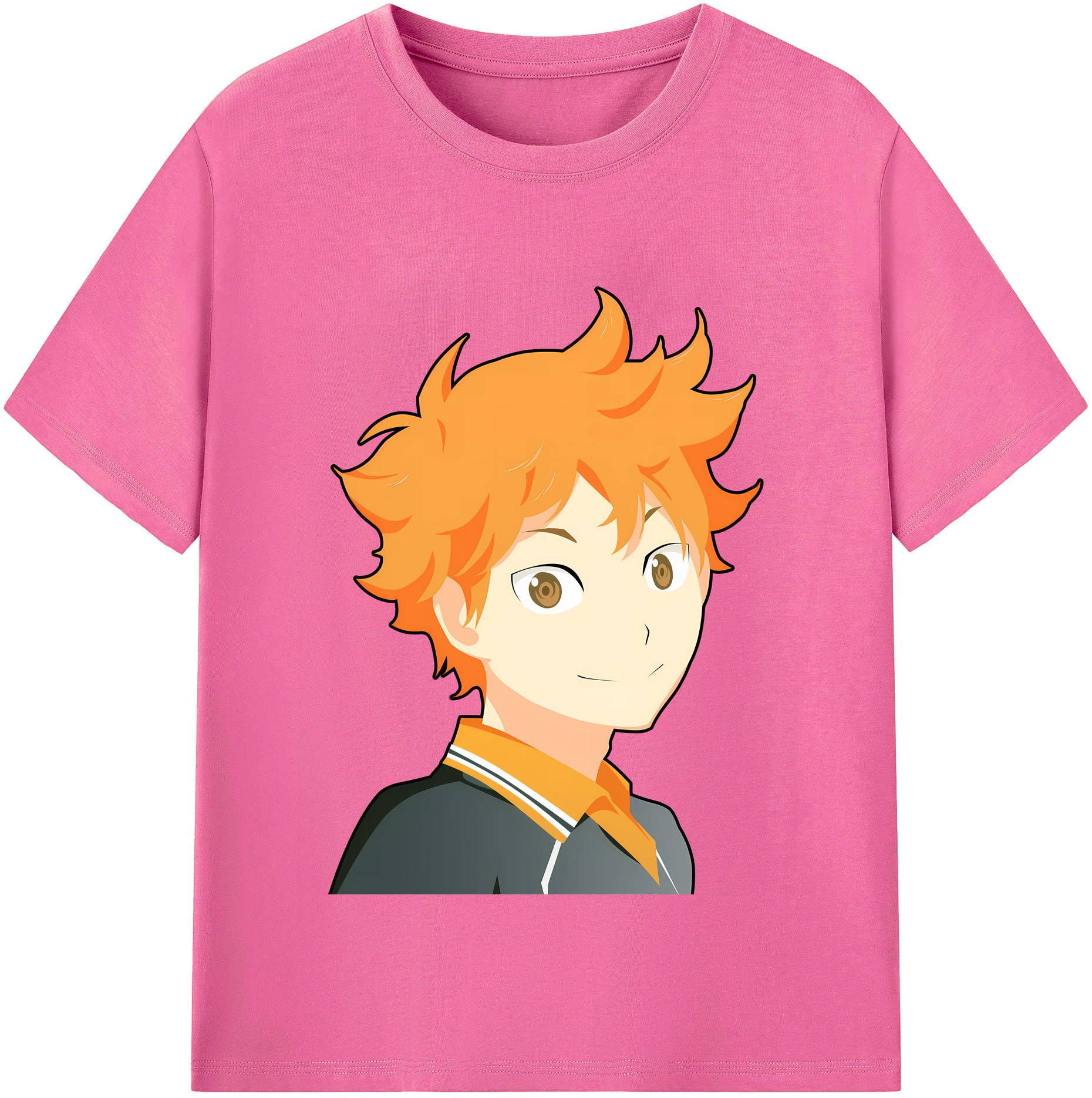 （画像用） ハイキュー!! Haikyu!! レディースカジュアルプリントTシャツ（綿100％）